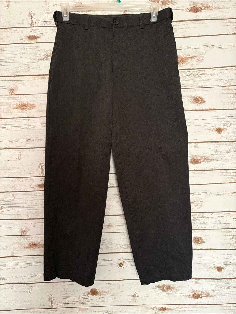 Dockers Premium D4 Relaxed Fit Charcoal Chino Pants - 32x30